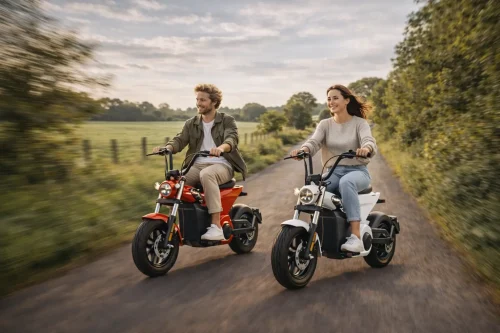 de elektrische dax van honda